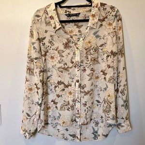 Zara flower top